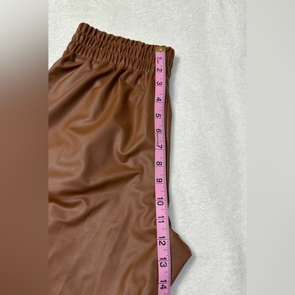 OFFLINE By AERIE | Real Luxe Faux Leather Wide Leg Pant With Pockets Size XS|TP - Picture 12 of 14